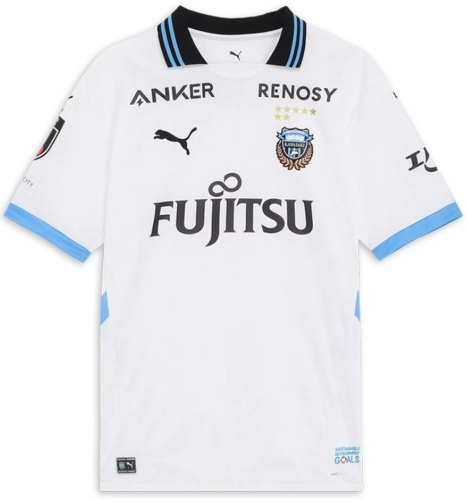 Camisa II Kawasaki Frontale 2025 Puma oficial 
